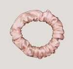 Blush Pink Satin Scrunchies