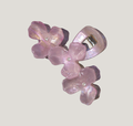 Pink Floral Claw Clip