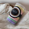 Velvet Hair Ties Pastel Rainbow 10-Pack